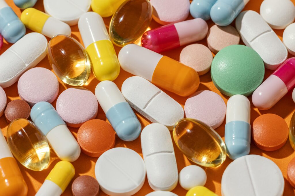 colorful picture of pills